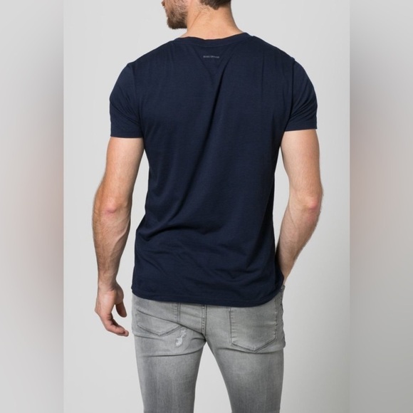 2/49$ Men’s HUGO BOSS Orange ELK Stag navy blue‎ T Shirt size XL - Picture 13 of 14